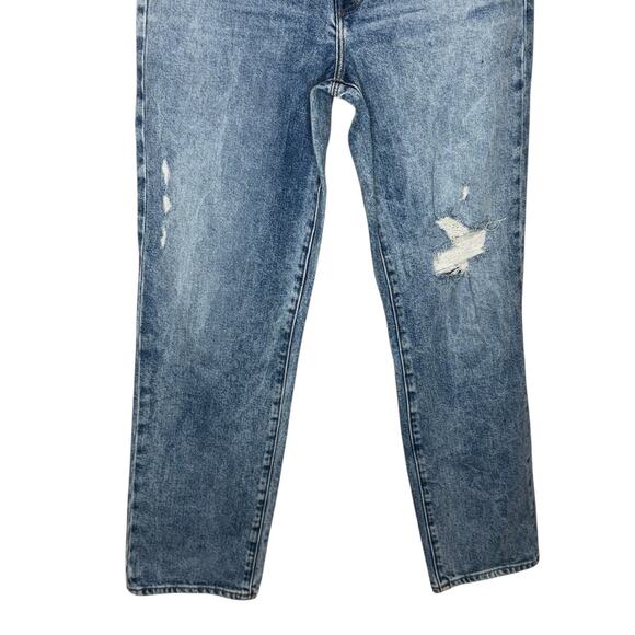 J Brand for Theory Adele Straight Leg Mid Rise Jeans Indigo Blue Size 29 - Picture 5 of 12